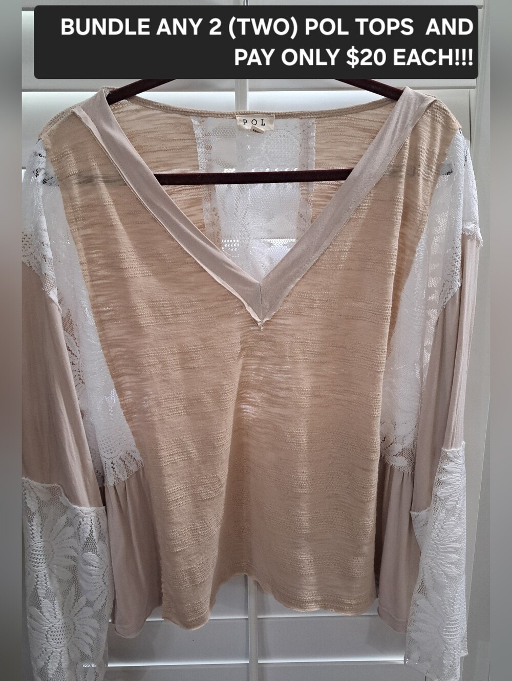 POL top - Size L - Excellent Condition!